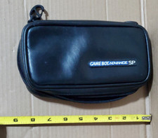 Nintendo GameBoy Advance SP Carrying Case Holder Black Travel Bag