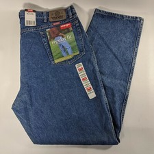 Wrangler Hero Regular Fit Jeans 42 X 32 Medium Wash NWT