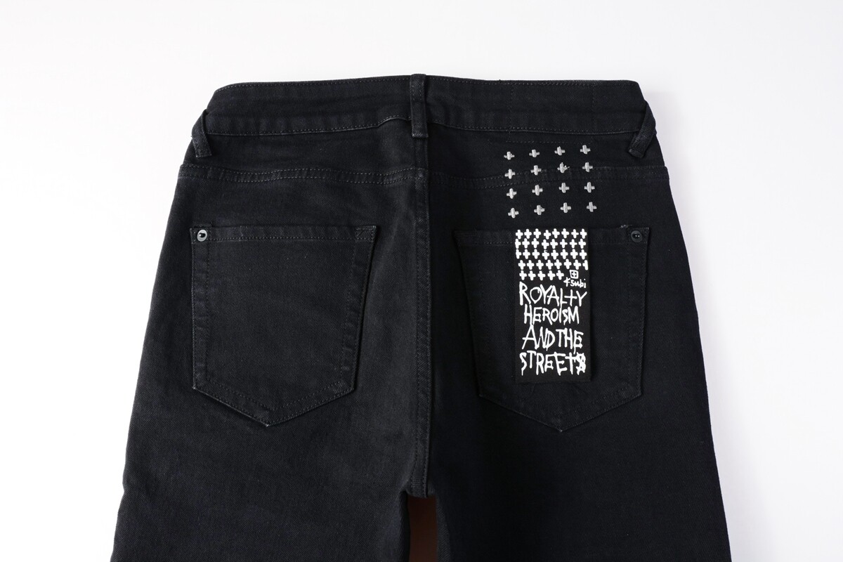 BNWT Men's Hollow Out Pants Skinny Fit New Pop Ripped Ksubi BNWT Men's Hollow Out Pants Skinny Fit New Pop Ripped Ksubi