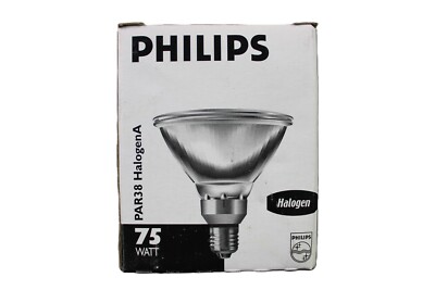Philips Halogenlampe Reflektor Par38 230V E27 75W 10° 2000h