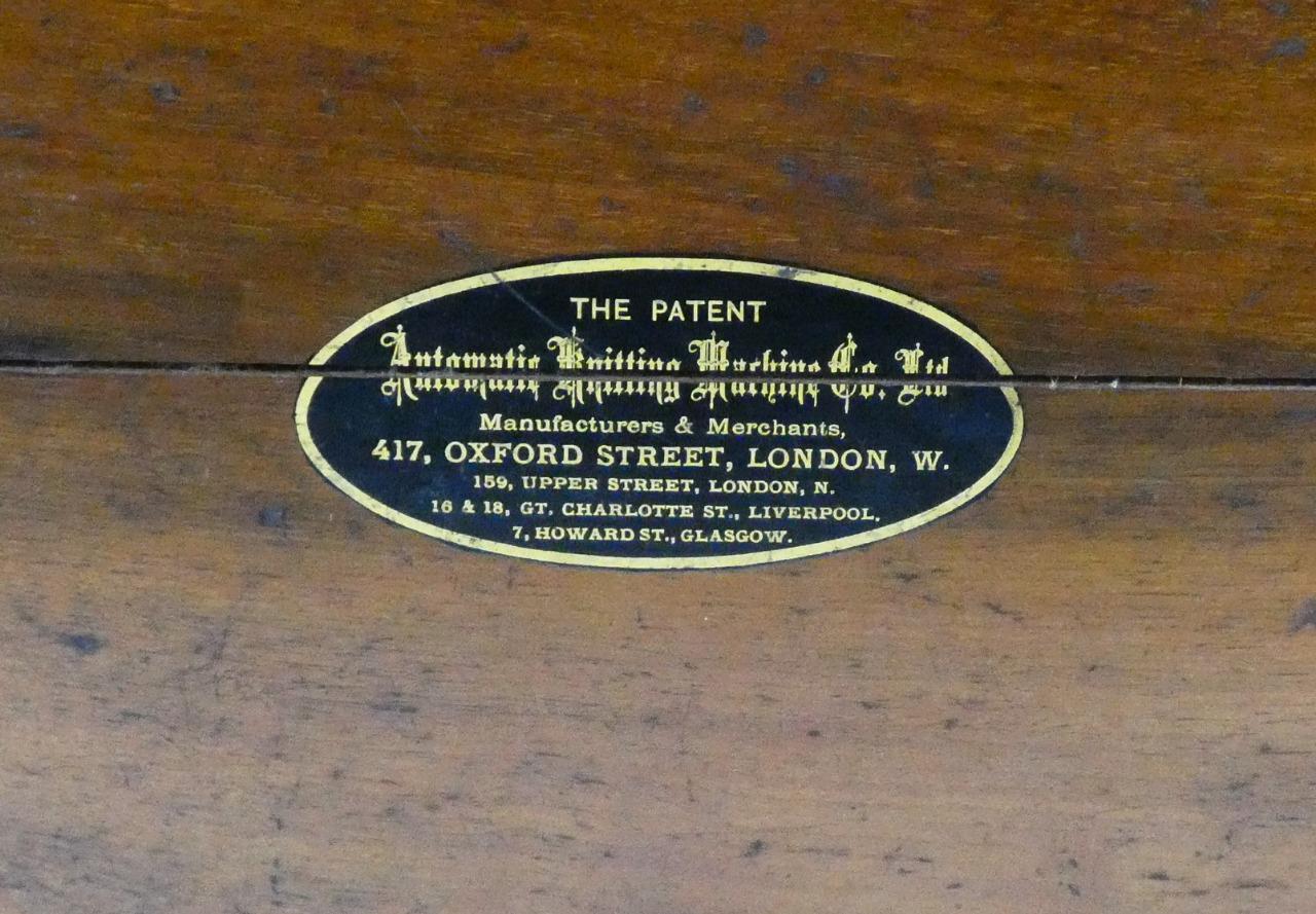 Vintage Automatic Knitting Machine Co Ltd circular sock knitting machine table eBay