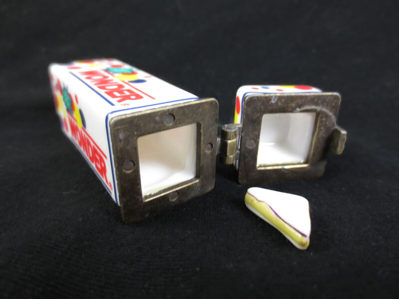 PHB Wonder Bread w/ Sandwich Porcelain Trinket Pill Box