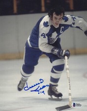 Dave Keon Autographed Signed 8x10 Toronto Maple Leafs #14 Captain Bas Beckett #3