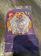 Ty Stretchy the Ostrich Beanie Baby Rare Retired 2 Errors Sealed McDonalds 10