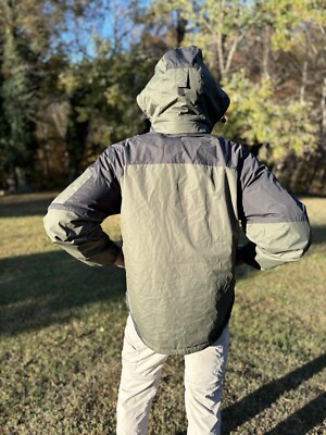 NordicTrack Heavy Winter Ski Coat Men s Medium Detachable Hood VG+ Condition