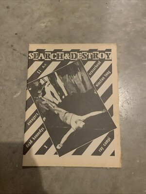 Search & Destroy No. 9 Dead Kennedy's, Avengers, Television, Pere Ubu, X, D.O.A.