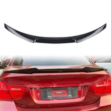 Gloss Black Rear Trunk Spoiler Wing Lip For BMW E90 M3 Sedan 2005-2012 2006