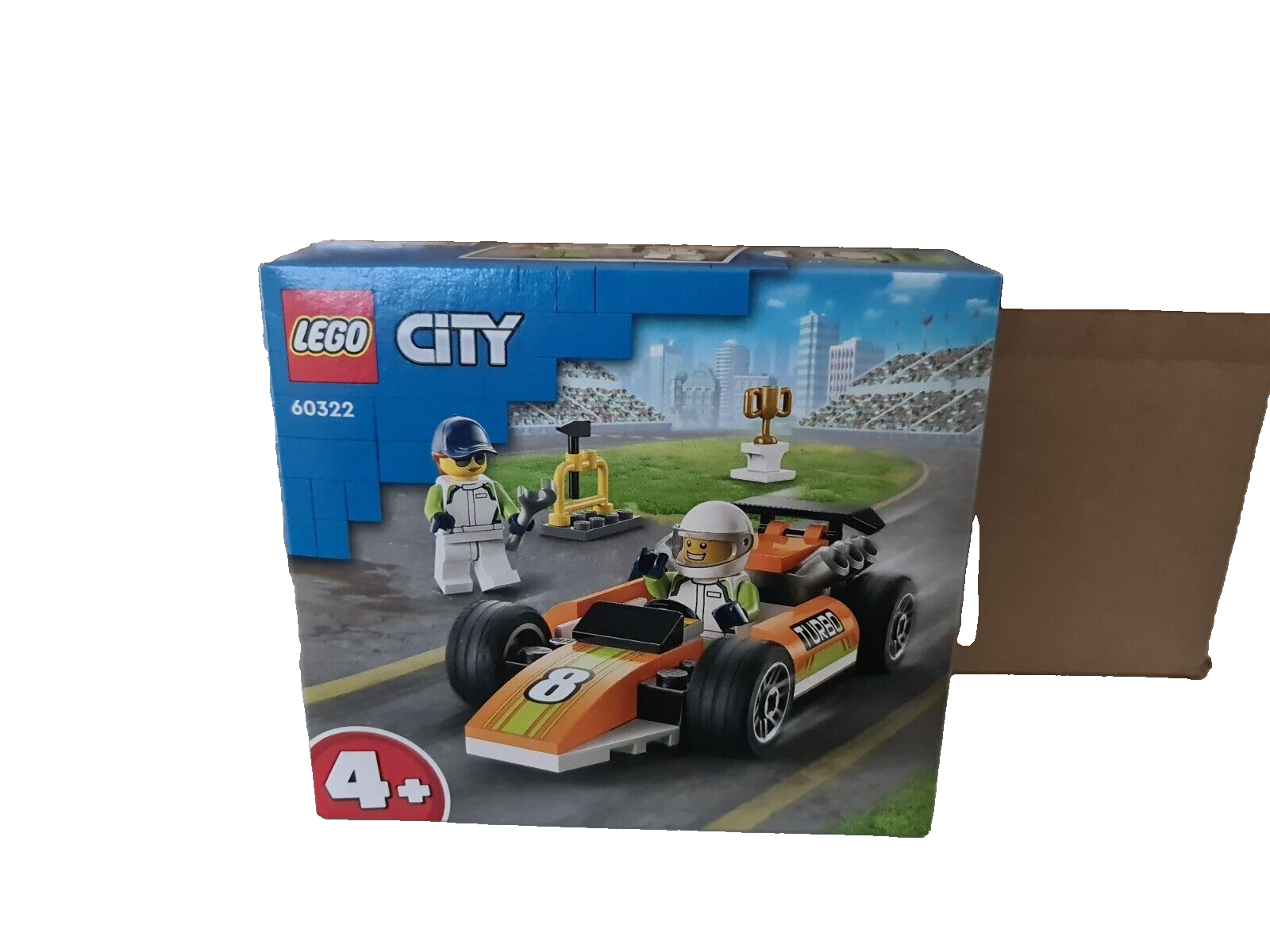LEGO® City 60322 Rennauto | mit 2 Minifiguren | 46 Teile Ab 4 Jahre NEU OVP EOL - Bild 3