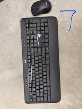 Logitech K540 Wireless Keyboard  M310 Mouse Bundle Black QWERTY English