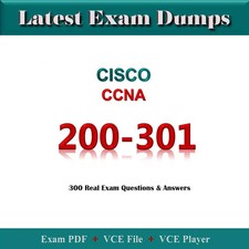 Cisco CCNA 200-301 Exam Dumps - 300 Real Exam Q&A