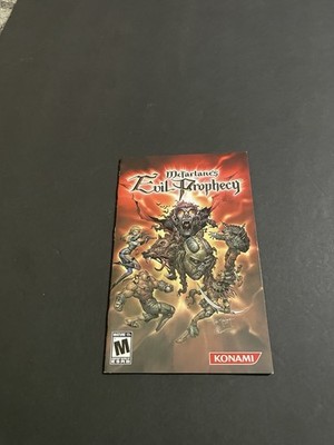 mcfarlanes evil prophecy ps2 Manual only