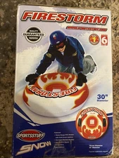 Sportstuff Firestorm 30" Snow Tube Sledding Heavy Gauge PVC with Handles 