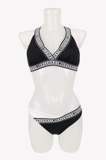 Costume da bagno donna Bikkembergs taglia 38 (M) nero nuovo bikini set bikini estivo