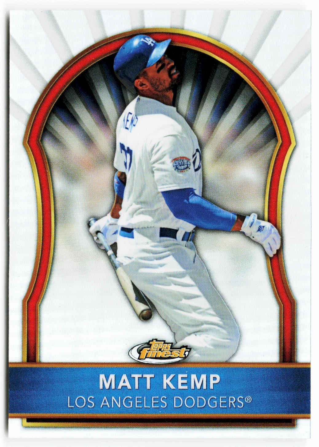 2011 Finest Refractors #/549 Matt Kemp #32 - Los Angeles Dodgers