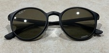 Ray Ban RB4336 601S/5J Chromance Black Matte Gray Silver Mirror Sunglasses RARE