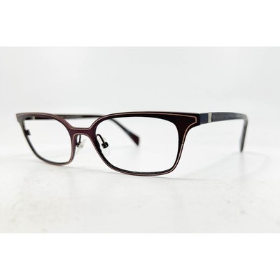 Face a Face Vicky 1 Eyeglasses Womens Burgundy Brown Cat Eye 49-18-140 28894