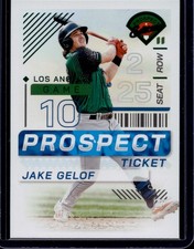 Jake Gelof 2024 Panini Prospect Edition #196  Green