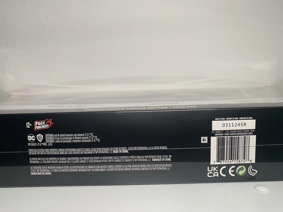 McFarlane DC Multiverse GHOSTS OF KRYPTON SKETCH 7" Edición Paquete de 4 Figuras SELLADAS Foto 4 de 4