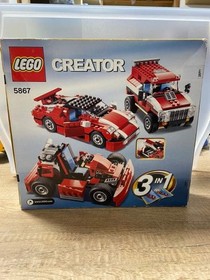 LEGO Creator Super Speedster 5867 New Sealed Retired 2010