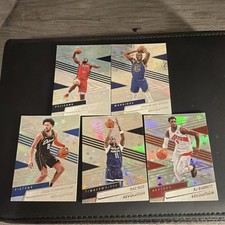 Panini Revolution NBA Zion Williamson Green Cunningham Reid Barrett Card Lot (5)