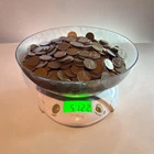 Lincoln Wheat Cent Pennies 5 lbs Pounds Circulated Bulk Lot  40s & 50s PDS
