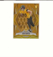 2025 PHOENIX FOOTBALL JACK SAWYER GOLD RC PRIZM #8/10
