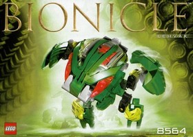 5Star-TD Lego Bionicle Bohrok Lehvak Green #8564