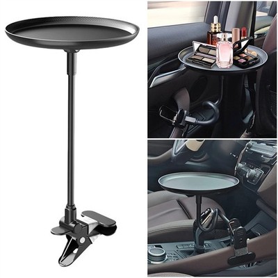 Versatile Car Eating Tray Automotive Clip On Snack Tray Car Portable Food Table