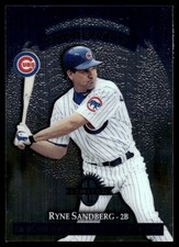 Ryne Sandberg / Julio Franco 1997 Donruss Limited #30 FREE SHIPPING AutographDen