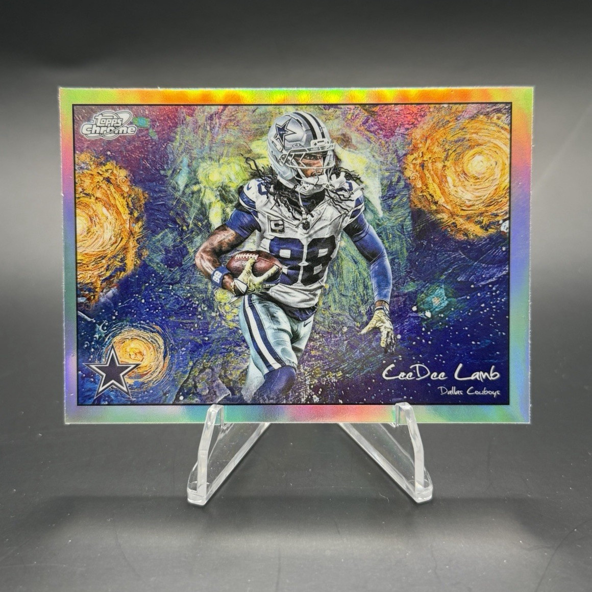 Topps Cosmic 2025 CeeDee Lamb Dallas Cowboys Stars in the Night #STN-18