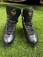 Youth Ice Skates Black - Jackson Glacier 252 - Kid Size 2