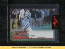 2022 Leaf Pro Set Metal Action Ink 1/1 Josh Downs #AI-JD2 READ ux1