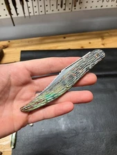 USA Made Pocket Fish Knife  - Camo Handle - Camping Hunting Folding