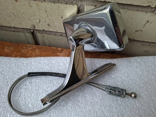used original Chrome Driver's Mirror for 1966-69 Lincoln Continental FoMoCo made