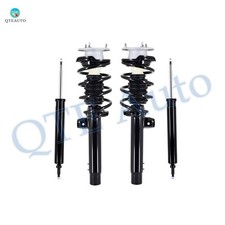 Set of 4 Front Quick Complete Strut-Coil Spring-Rear Shock For 2013-2015 BMW X1