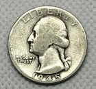 1945 25C Washington Quarter