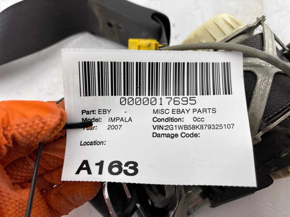 Chevrolet Impala 2006-2008 retractor de cinturón de seguridad delantero derecho del lado del pasajero OEM Foto 4 de 4