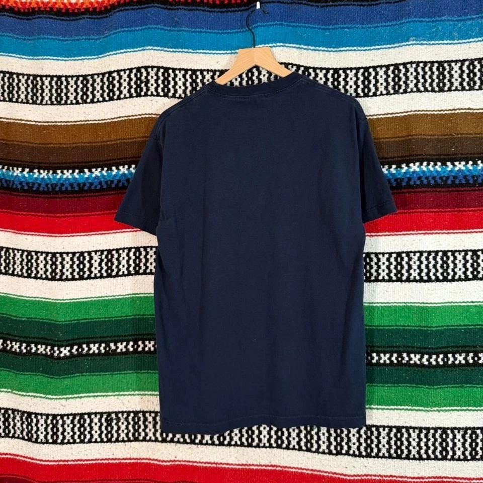 Camiseta de patinador vintage Alien Workshop Skateboards AWS azul marino grande Foto 4 de 4