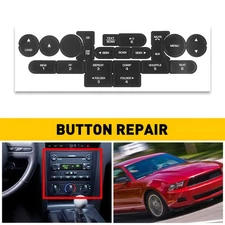For 05-09 FORD MUSTANG Stereo Radio Navigation Button Repair Decals sticker
