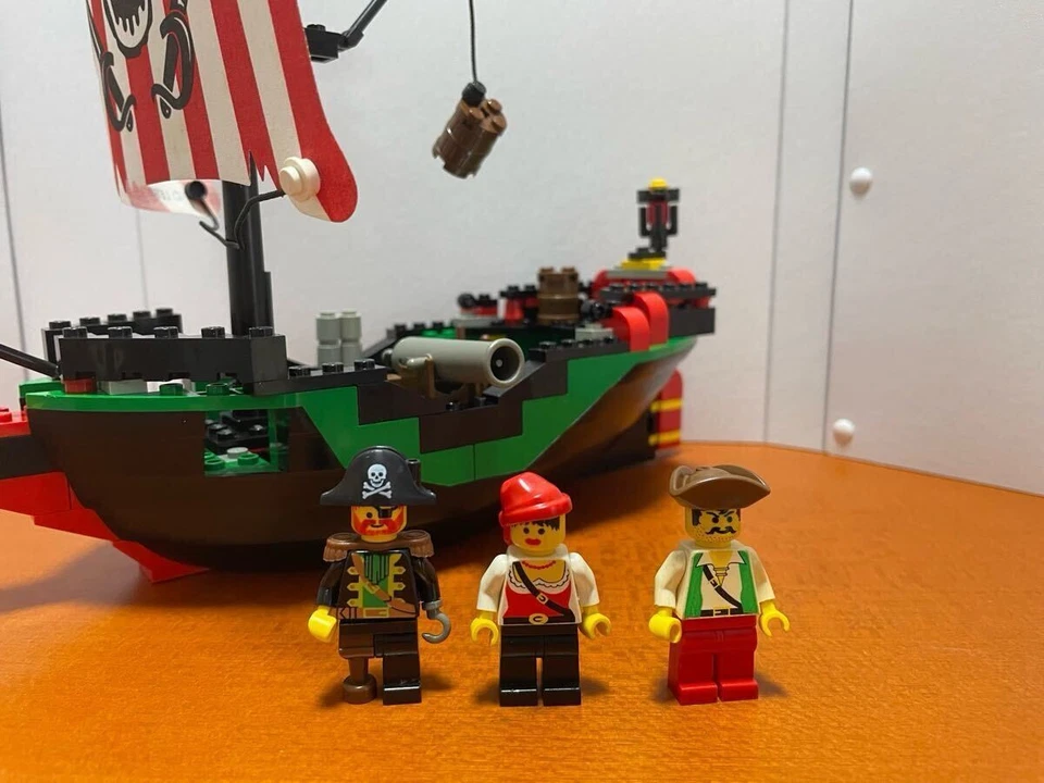 LEGO 6250 Pirates Cross Bone Clipper Red Biento Retro Vintage Japan Sea Boat - Image 2 of 4