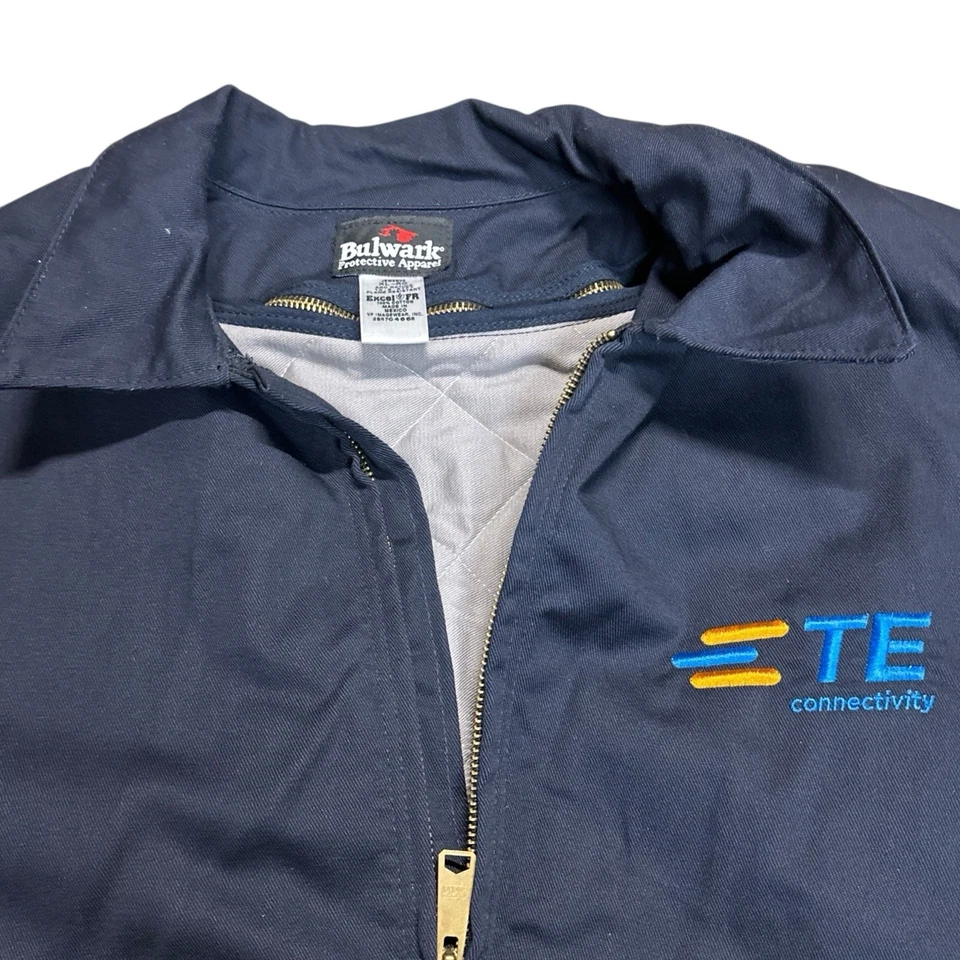 Men’s Bulwark Lined FR Jacket - Size XL - Fire Resistant - Heavy Duty - Image 2 of 4