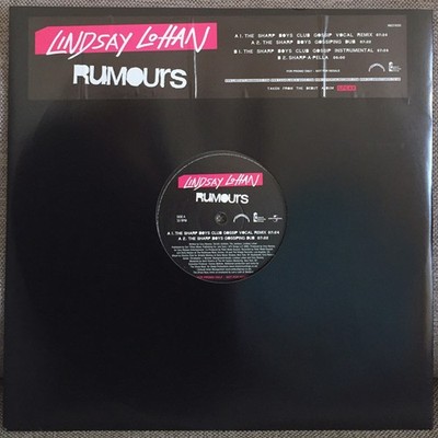 Lindsay Lohan - Rumours (Remixes) - UK Promo 12'' Vinyl - 2005 - Island