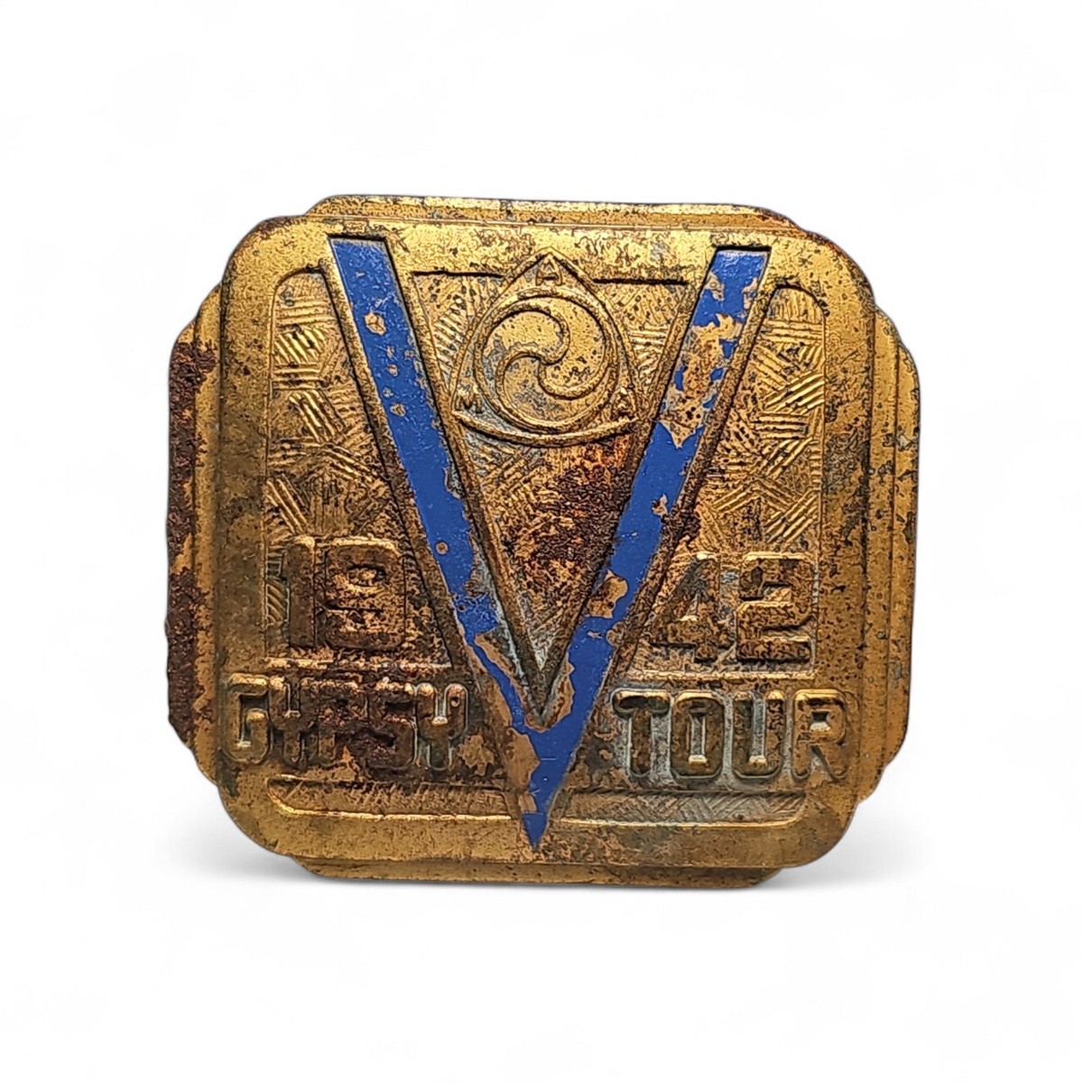vintage AMA Gypsy Tour '50 ロケット 1942 AMA Gypsy Tour Belt Buckle Original Vintage WW2 Era | eBay