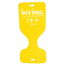 TRC Recreation Lazy Bunz Foam Water Saddle Swimming Pool Lounger Float, Yellow