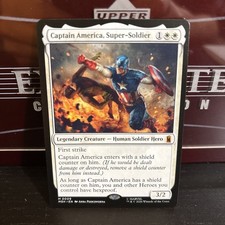 Captain America Super Soldier 9 Marvel Super Heroes Magic the Gathering