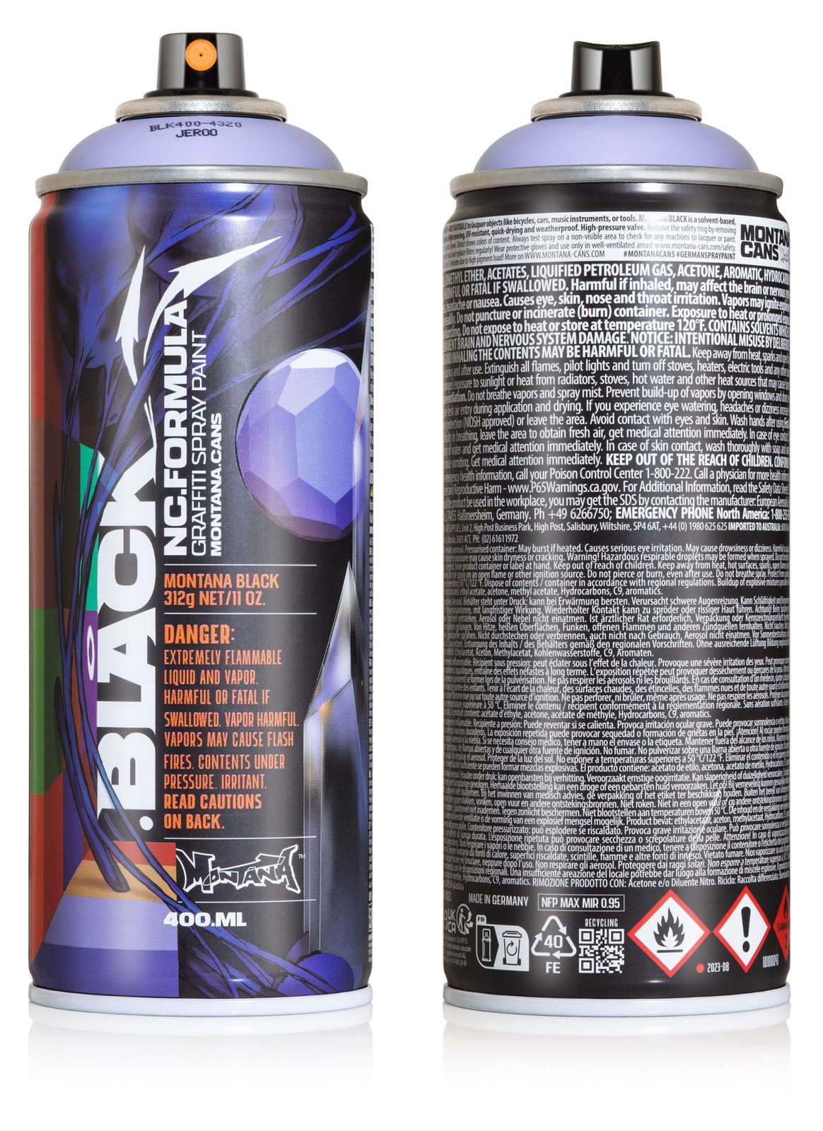 Montana Cans BLACK Artist Edition JEROO Limited Sammler Collector Graffiti 400ml