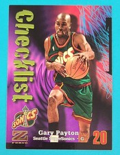 1997-98 SkyBox Z-Force #210 Gary Payton Seattle SuperSonics BASKETBALL Card M8