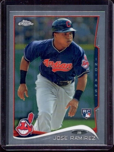 JOSE RAMIREZ 2014 Topps Chrome #45 Rookie RC Cleveland Guardians Qty