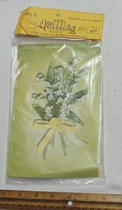 Vintage Mini Quilling Kit --Lilies of the Valley