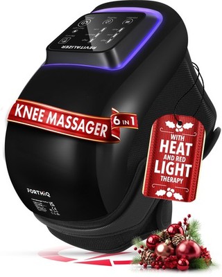Forthiq Pro+ Kniemassagegerät Wärme Rotlichttherapie Vibration Schmerzen einfache Anwendung